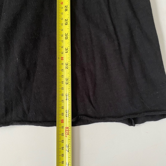 AMERICAN EAGLE OUTFITTER women's black maxi Skirt elastic Waist size M - Picture 7 of 12